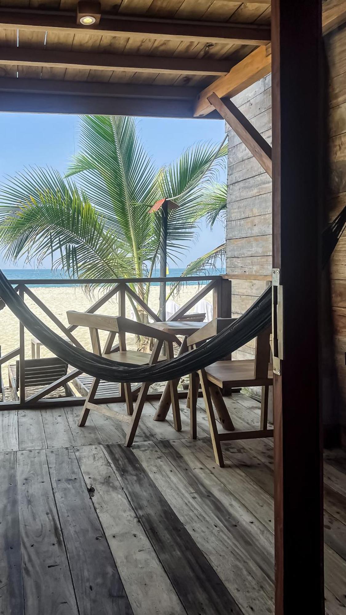 Hostal Mocambo Beach Guachaca Exterior foto